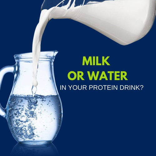 What Should I Use in my Daily Protein Shake, Milk or Water?